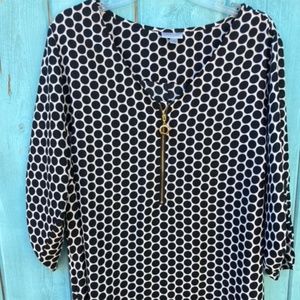 Polka Dot Tunic Plus Size
